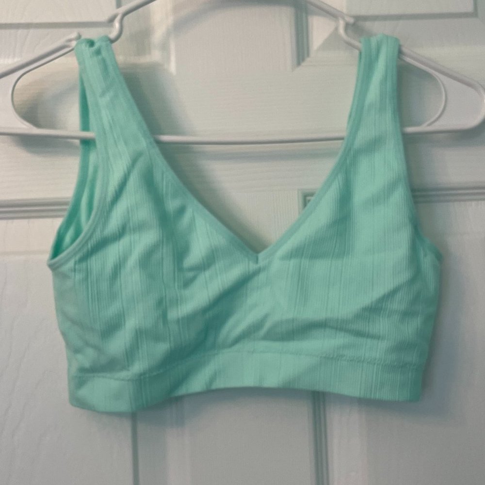 Teal Bralette Top